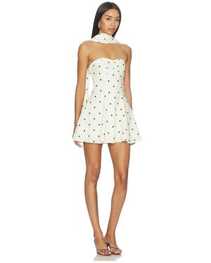 MORE TO COME Arie Mini Dress in Pink | Lyst