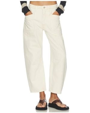 Free People X We The Free Minimalist Moxie Boyfriend Jean - White