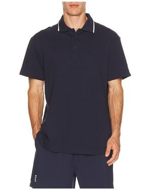 On Shoes Courtside Polo - Blue