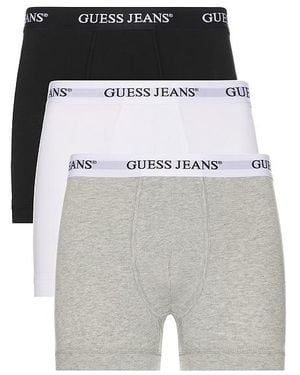 Guess 3 Pack Boxer Brief - White