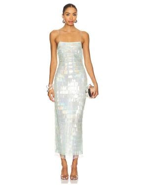 retroféte Kleid Alana - Weiß