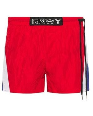 Runaway the Label Everett Boardshort - Red