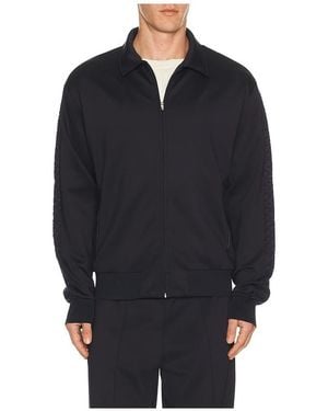 Palmes Tricot Track Jacket - Blue