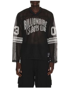 BBCICECREAM Zone Long Sleeve Mesh Tee - Black