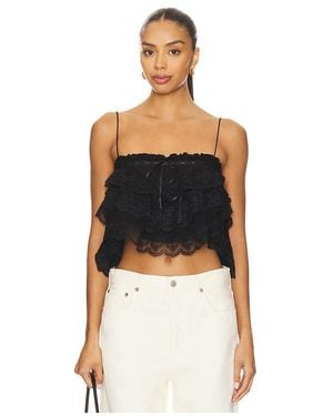 Ronny Kobo X Revolve Carlton Top - Black