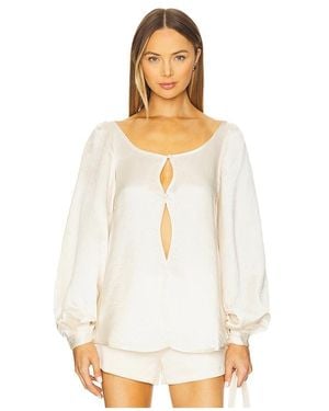 bubish Penelope Curved Blouse - White