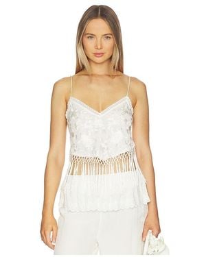 LoveShackFancy Annemarie Top - White