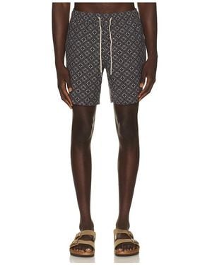 Fair Harbor Bayberry Swim Trunk - Black