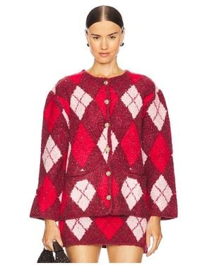 Kitri Cárdigan Pandora En Talla En - Rojo