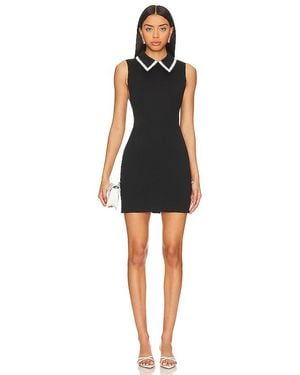 Alice + Olivia Wynell Collar Dress - Black