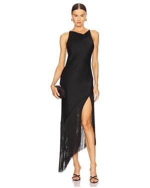 LAPOINTE Vestido En Color Negro Talla (También En 4)