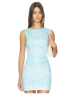 Amanda Uprichard Ines Top - Blue