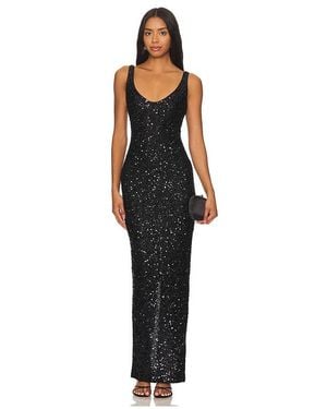 Nbd Janhvi Maxi Dress - Black