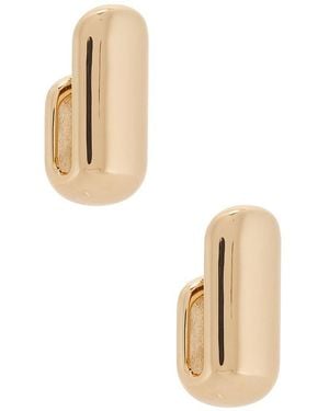 Jenny Bird Large Leon Earrings - White