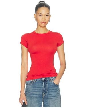 GRLFRND Crew Neck Slim Fit Tee - Red