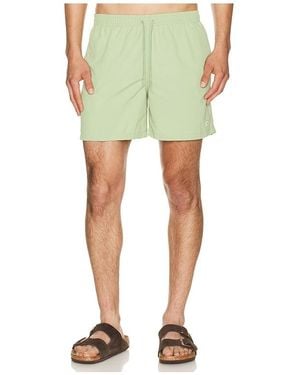 Bather Solid Swim Trunks - Green