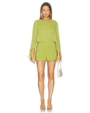 Line & Dot Fond Romper - Yellow