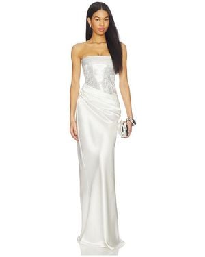 retroféte Alexandra Dress - White