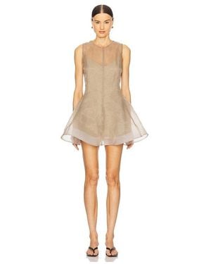 L'academie 'Academie Blaire Mini Dress - Natural