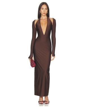 Nakedvice X Revolve Dawson Dress - Brown
