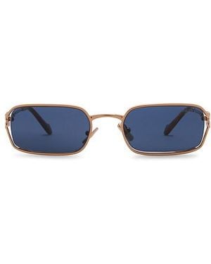 Miu Miu Rectangle Sunglasses - Blue
