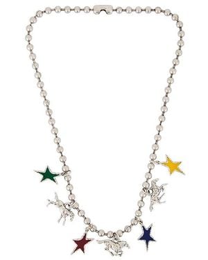 Twojeys Horses & Stars Ball Chain Necklace - Metallic