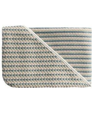 Parachute Organic Mini Mosaic Hooded Toddler Towel - Multicolor