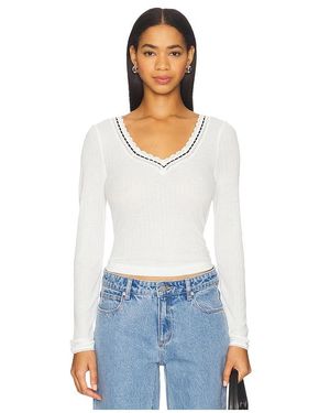 Free People Only You Long Sleeve - White