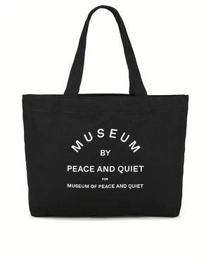 Museum of Peace & Quiet Museum By Pq Tote Bag - Black