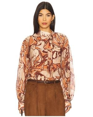 Steve Madden Langärmeliges Shirt Sutton - Orange