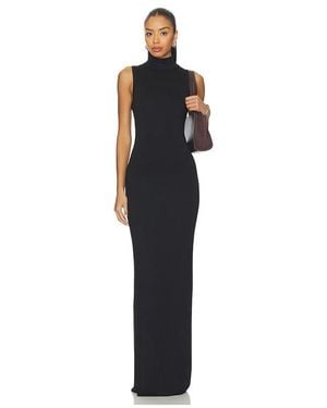 ÉTERNE Harlow Soft Jersey Maxi Dress - Blue