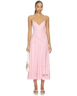 Astr Lainey Dress - Pink