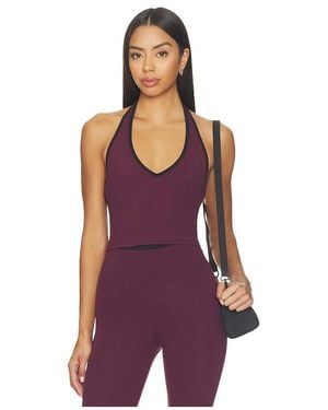 Splits59 Rory Airweight Halter Bralette - Purple