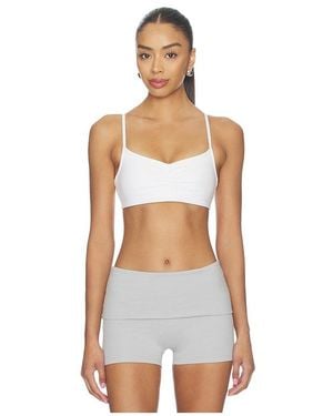 437 The Ballet Bralette - White