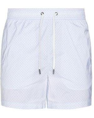 Onia Badeshorts Charles - Weiß