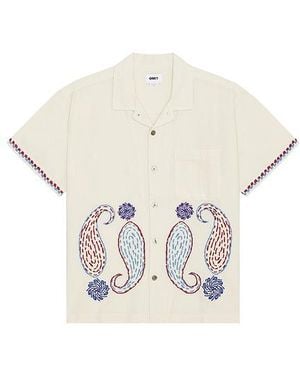 Obey Quentin Woven Shirt - White