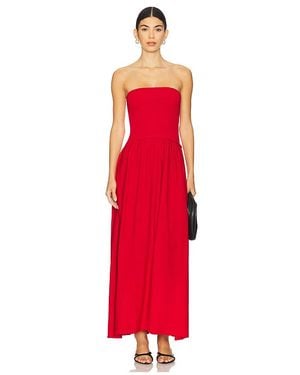 Solid & Striped Maxikleid Soglio - Rot