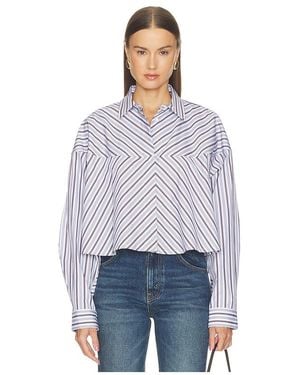 Agolde Agnes Shirt - Blue