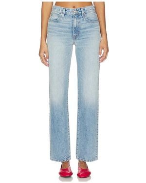 SLVRLAKE Denim Kendra Straight Leg Jeans - Blue