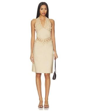 Lioness Solana Midi Dress - Natural