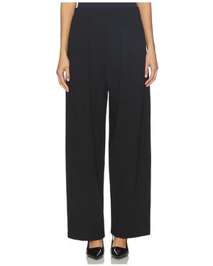 Pistola Eden Pleated Ponte Trouser - Black