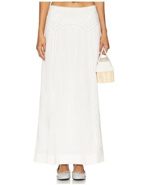 RIXO London Falda Vienne En Color Blanco Talla (También En Xl)