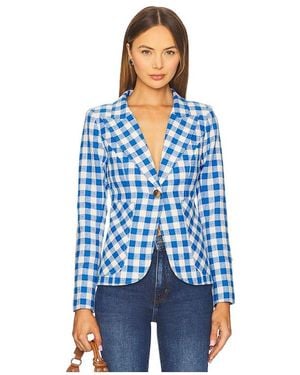 Smythe Patch Pocket Duchess Blazer - Blau