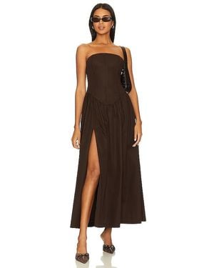 LPA Giana Maxi Dress - Brown