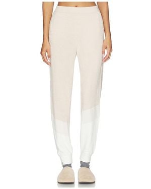 Barefoot Dreams Cozychic Ultra Lite Wavy Jogger - White