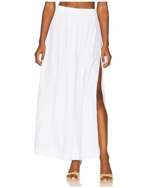 Mikoh Swimwear Falda Ciel En Color Blanco Talla (También En 2/M, 3/L)