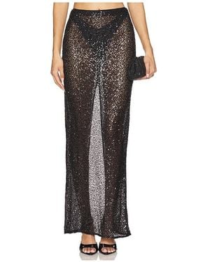 Nbd Shanti Maxi Skirt - Black