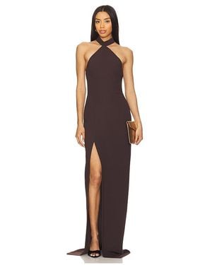 Amanda Uprichard X Revolve Queen Gown - Brown