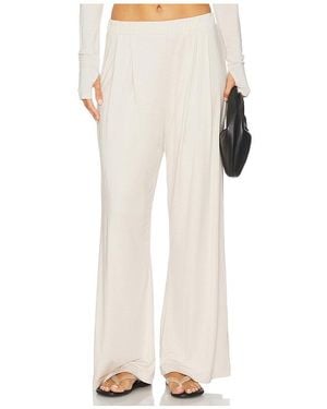 Michael Lauren Vox Pleated Pant - White