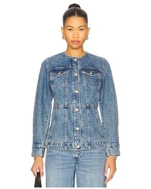 Free People X We The Free Lula Denim Jacket - Blue